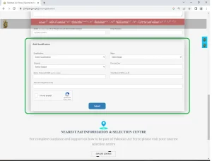 Join PAF 2023 Online Registration (Male & Female) – www.paf.gov.pk